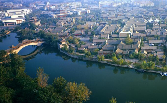 临沂大峡谷周边著名景点台儿庄古城