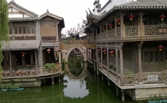 微山湖周边著名景点台儿庄古城