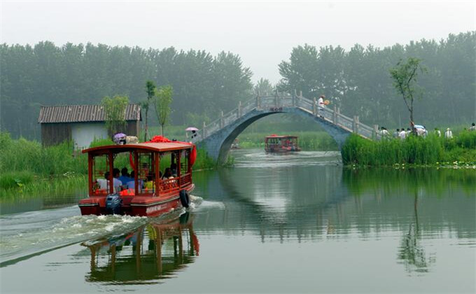 台儿庄运河湿地公园