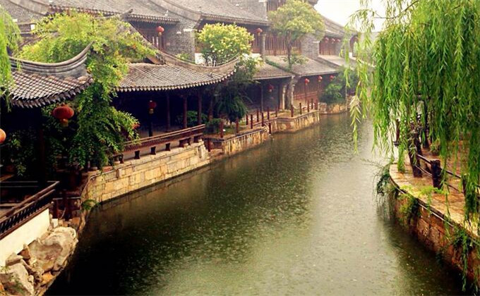 云龙湖周边的旅游景点台儿庄古城