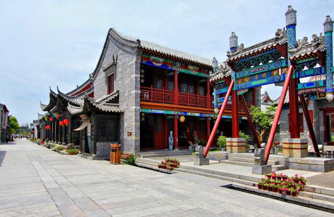 上海游枣庄运河古城